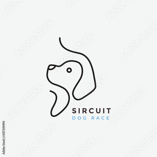 pet care logo design animal pet adoption vet store