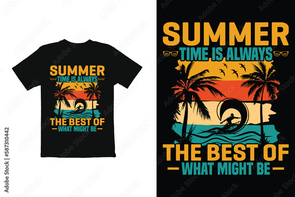custom made wallpaper toronto digitalsummer t shirt design vector, summer vibes