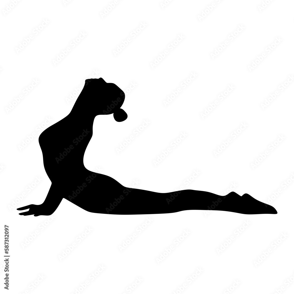  Yoga Silhouette Illustration