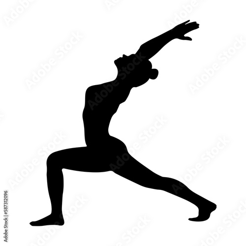  Yoga Silhouette Illustration