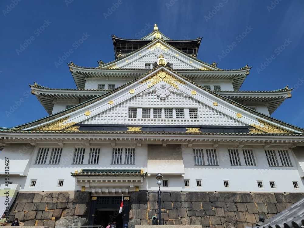 Fototapeta premium Osaka castle