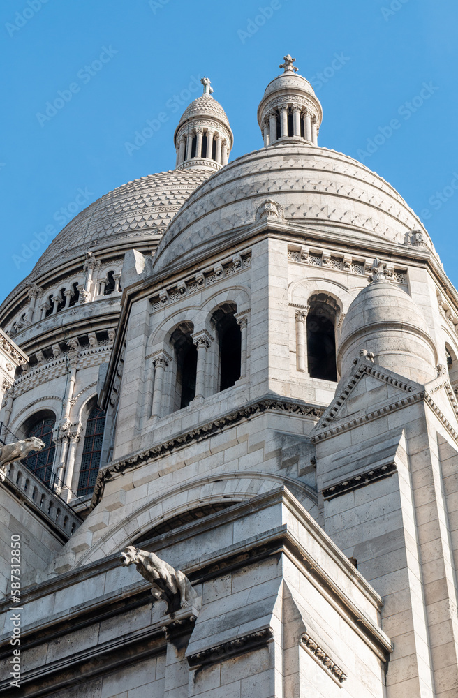 Basilica of Sacré Coeur close up