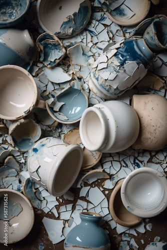 Ceramiques cassees photo