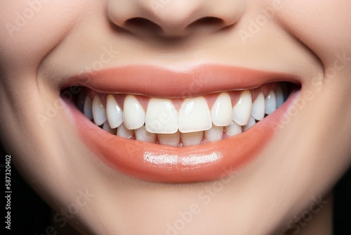 Bright Smile with Teeth Whitening, Generative AI
