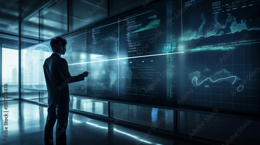Finance and economy. Business Consulting meeting working and brainstorming new business project finance investment concept. Creative. Generative AI. Finance and economy. Business Consulting meeting working and brainstorming new business project finance investment concept. Creative. Generative AI.