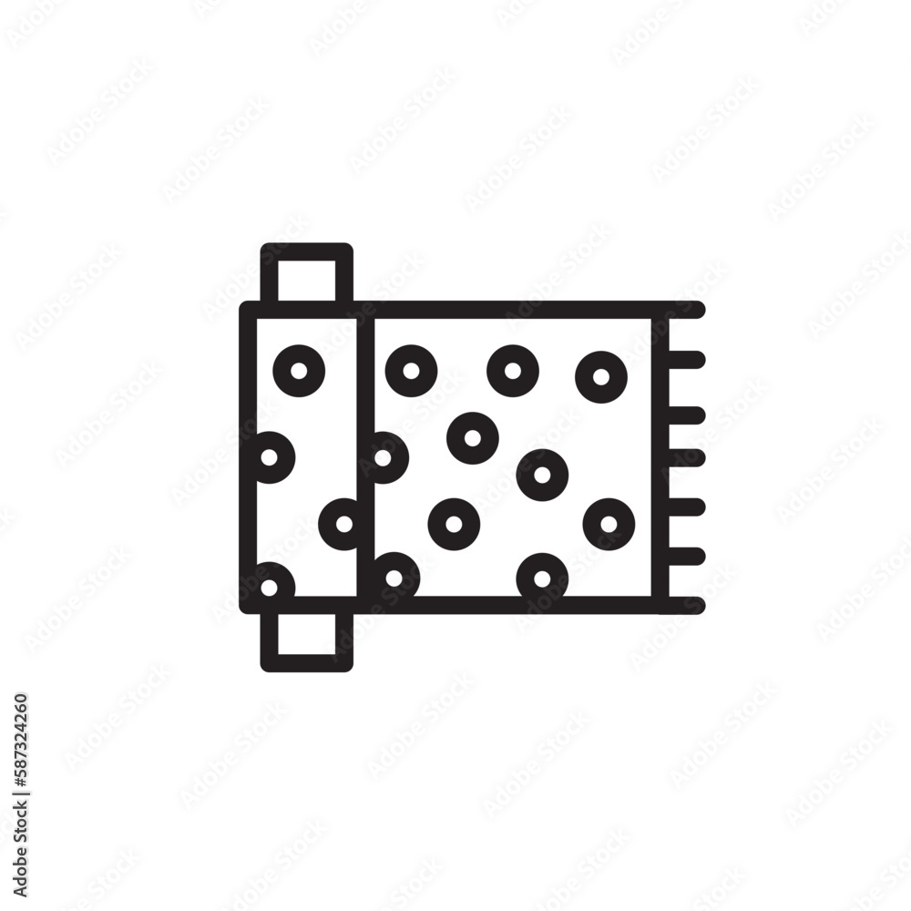 Fabric Sew Sewing Outline Icon Fabric Sew Sewing Outline Icon