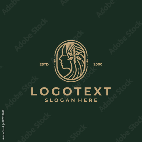 beauty logo design luxury
