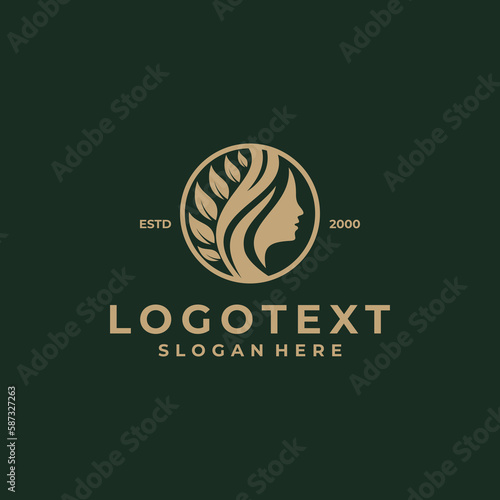 beauty logo design luxury