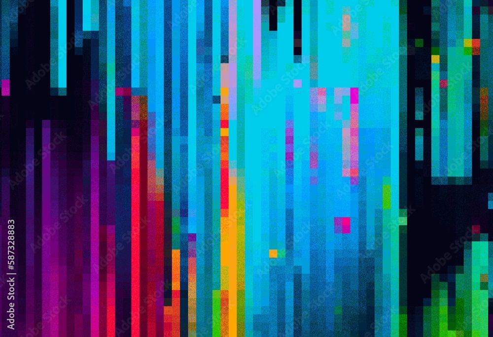 Obraz premium abstract background with pixelated lines
