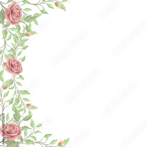 Beauty flower floral illustration