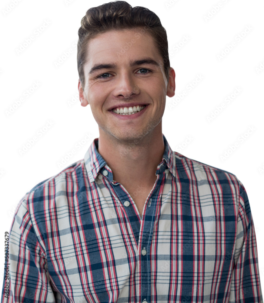 Portrait of smiling young man Portrait of smiling young man
