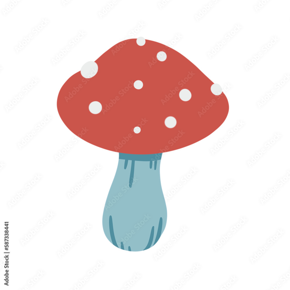 Poison Mushroom Plant Illustration Drawing Poison Mushroom Plant Illustration Drawing