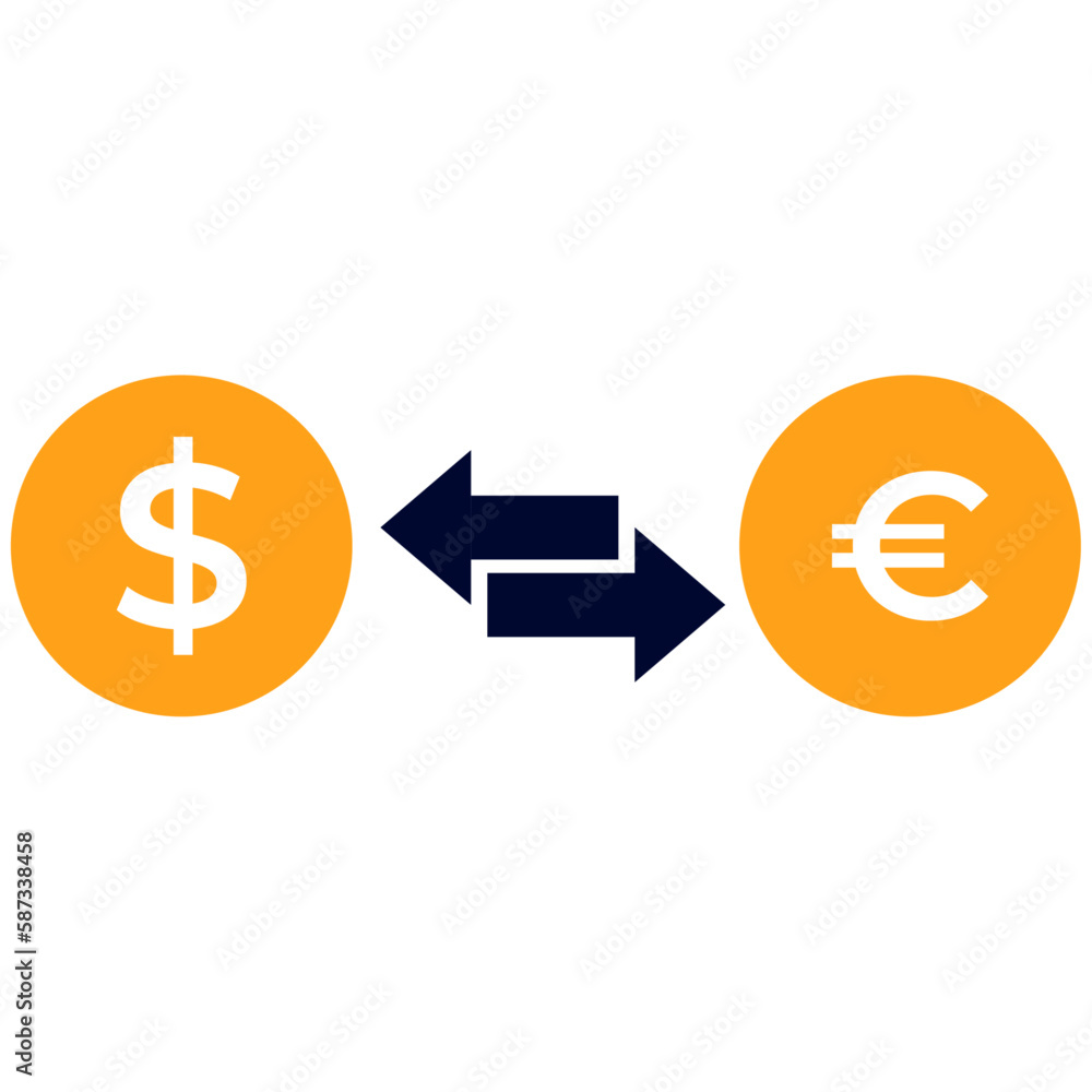 Exchange of dollars to euros Exchange of dollars to euros