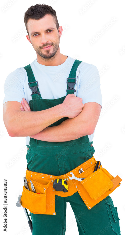 Carpenter smiling at camera Carpenter smiling at camera