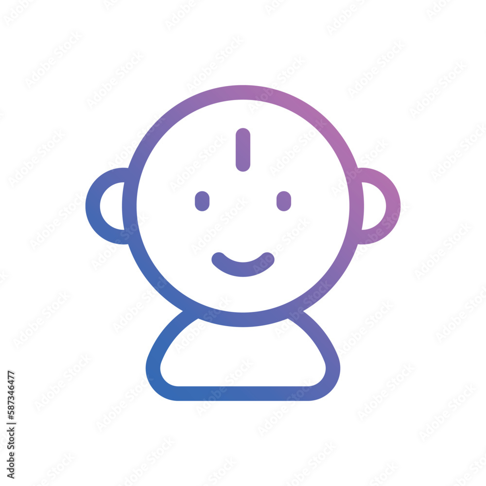 Boy icon vector stock. Boy icon vector stock.