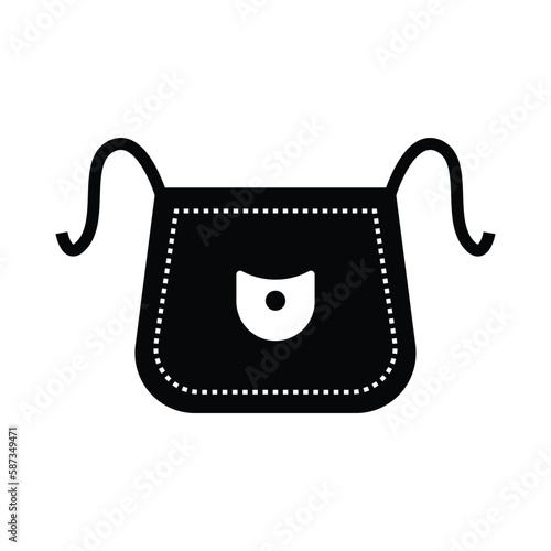 Apron icon vector on trendy design