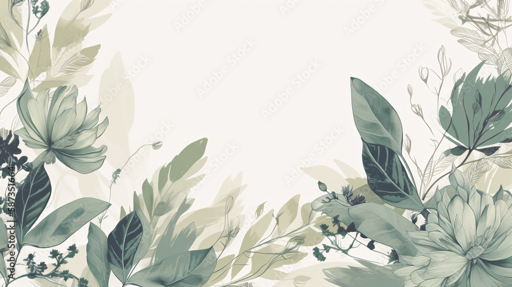 Blossom Wonderland: Whimsical Botanical Beauty in Spring generative ai Blossom Wonderland: Whimsical Botanical Beauty in Spring generative ai