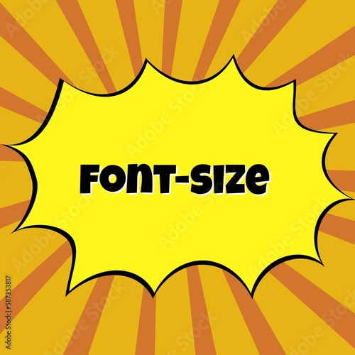 Font size