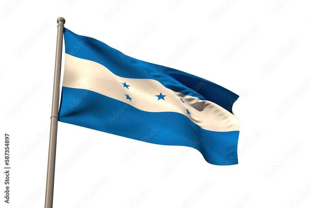 Obraz premium Honduras national flag