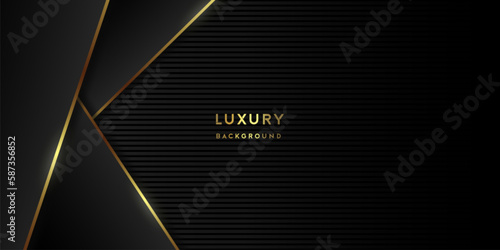 Dark abstract background with gold texture