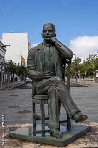 Statue Manuel Velazquez Cabrera, Spain photo