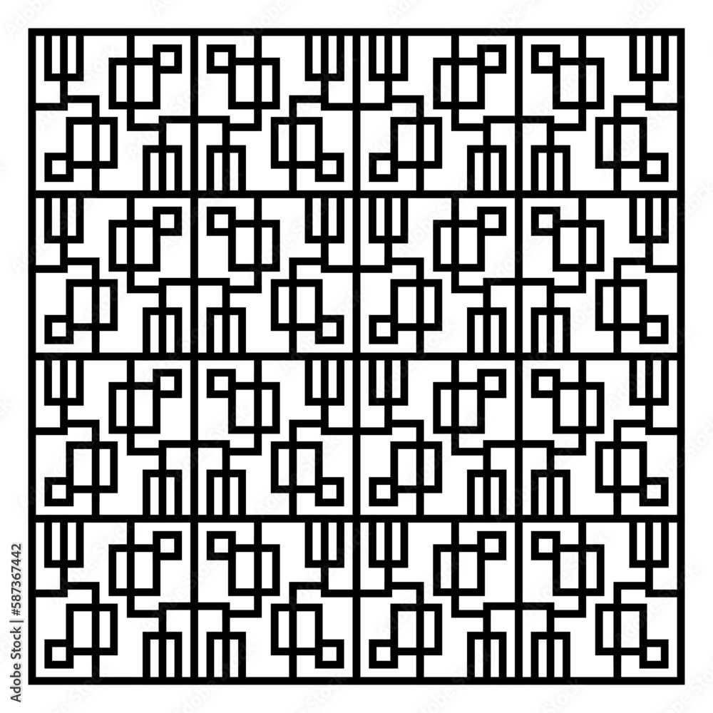 abstract black line pattern vector abstract black line pattern vector