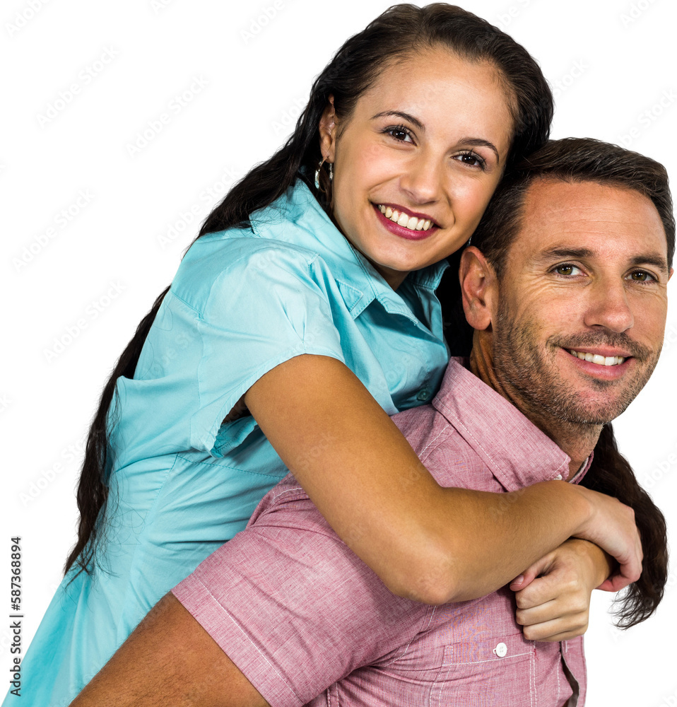 Obraz premium Portrait of happy couple