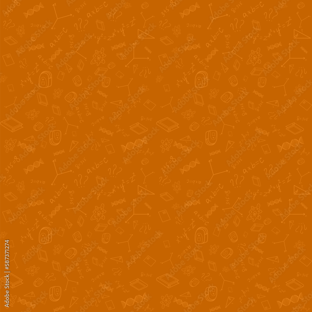 Back To School Pattern Background Back To School Pattern Background