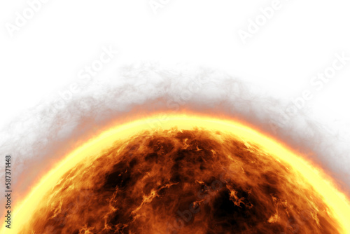 Composite image of sun