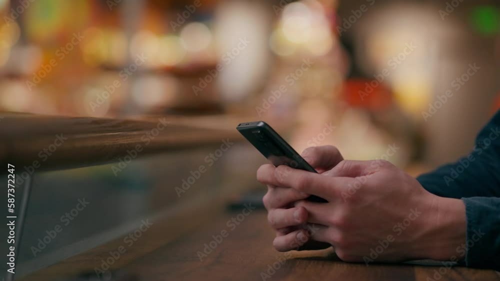 Lost in thought, the guy holds his smartphone, scrolling through social media feeds, swiping left and right, and occasionally pausing to read a post or watch a video
Lost in thought, the guy holds his smartphone, scrolling through social media feeds, swiping left and right, and occasionally pausing to read a post or watch a video