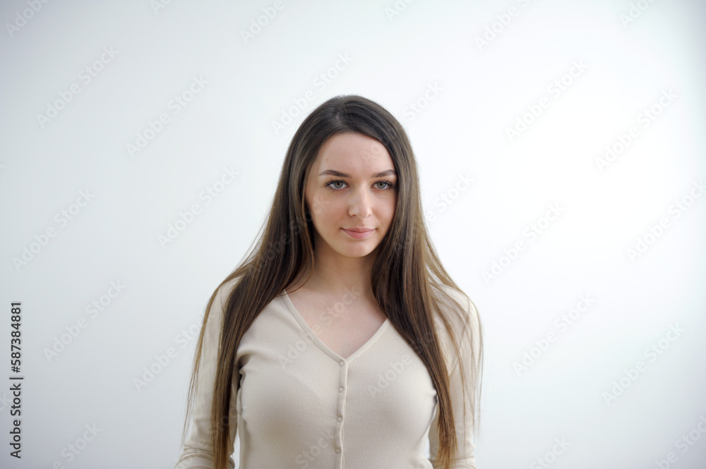 Smiling young girl showing heart with two hands, love sign Isolated over light blue background Portrait young beautiful woman hand gesturing in heart shape Smile face asian girl get in love Smiling young girl showing heart with two hands, love sign Isolated over light blue background Portrait young beautiful woman hand gesturing in heart shape Smile face asian girl get in love