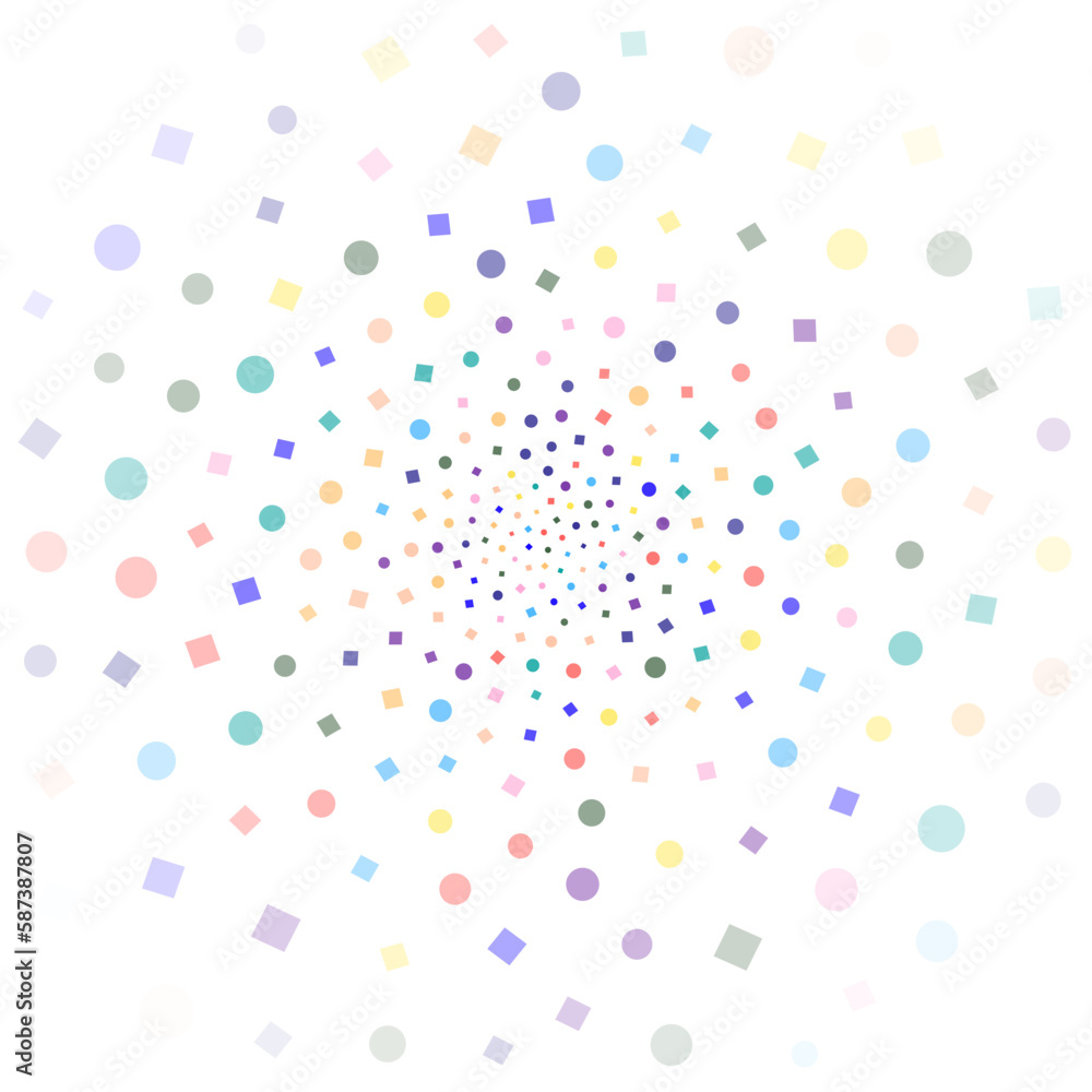 Festival seamless pattern with confetti. Repeating background, vector illustration with different shapes Festival seamless pattern with confetti. Repeating background, vector illustration with different shapes
