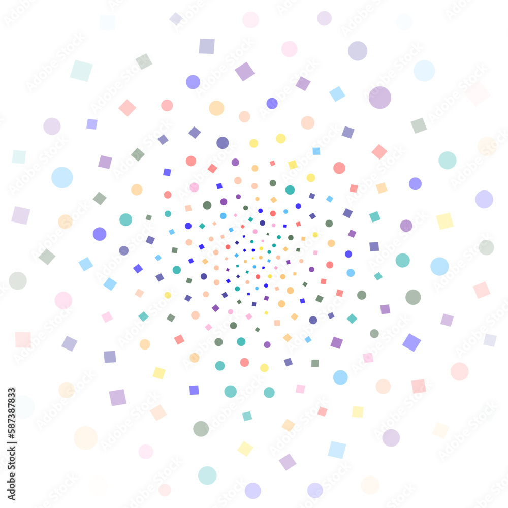 Festival seamless pattern with confetti. Repeating background, vector illustration with different shapes Festival seamless pattern with confetti. Repeating background, vector illustration with different shapes