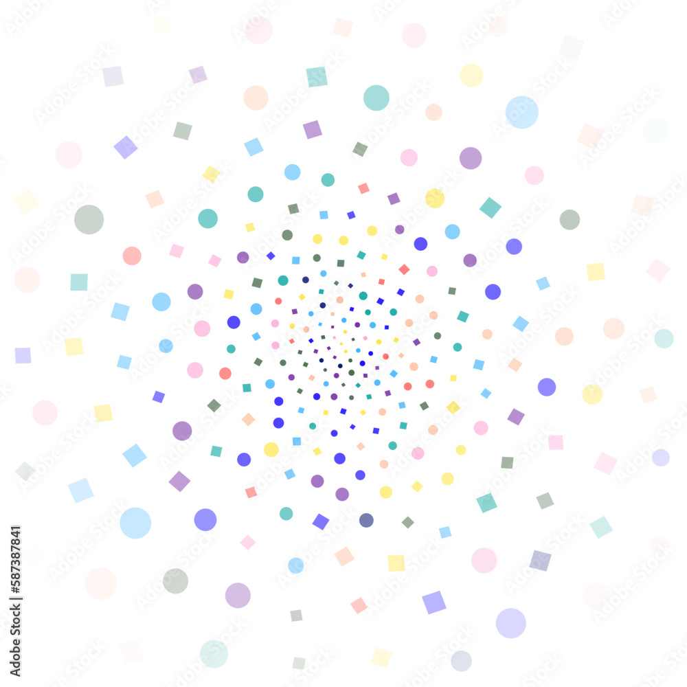 Festival seamless pattern with confetti. Repeating background, vector illustration with different shapes Festival seamless pattern with confetti. Repeating background, vector illustration with different shapes