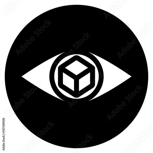 eye glyph icon