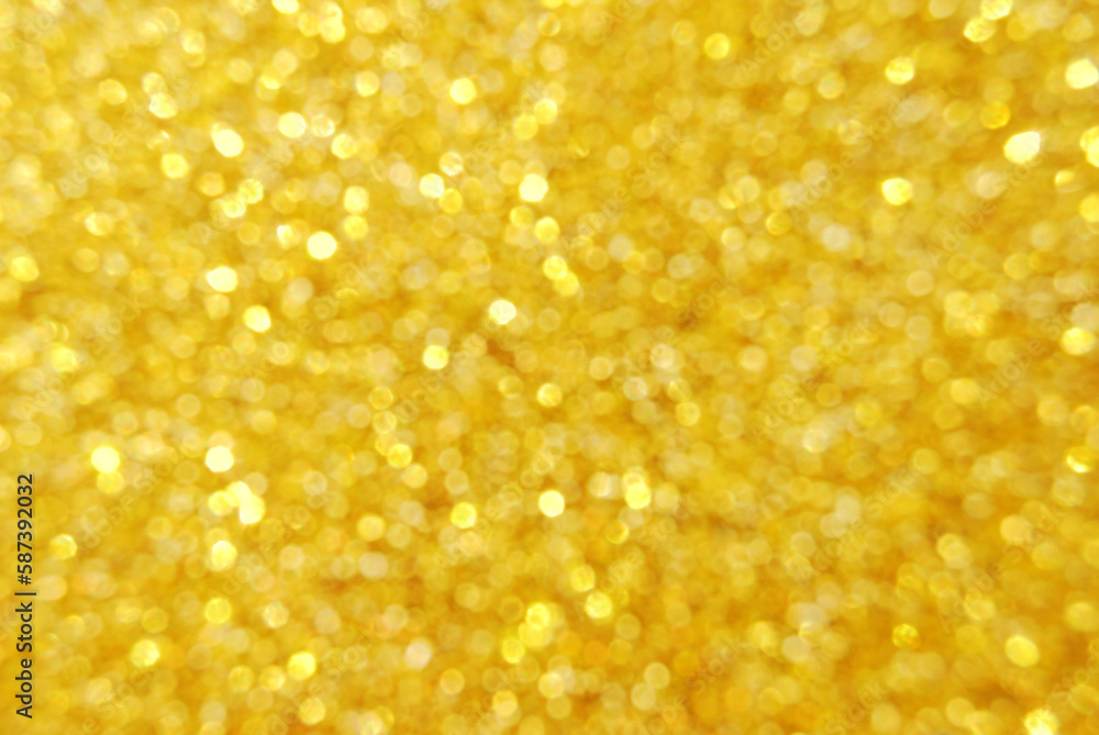Golden defocused glitter texture as background
Golden defocused glitter texture as background