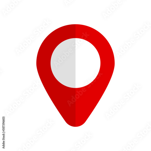 Free Download Map pointer icon. Map marker pin. Vector. - GFXLoad