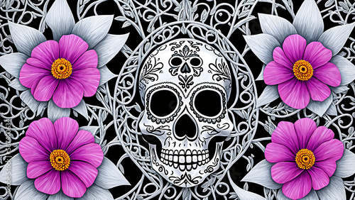 Día de Muertos México: Papel Picado