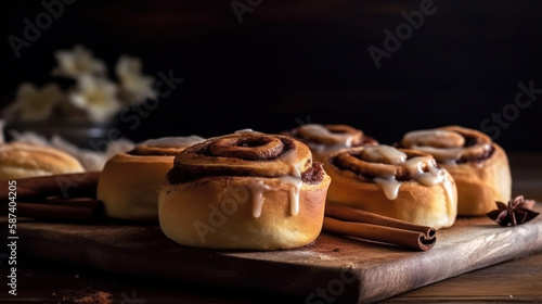 Freshly Baked Cinnamon Buns