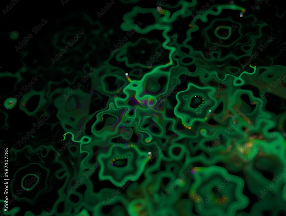 Imaginatory fractal abstract background Image