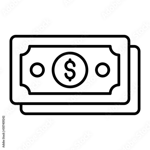 Money Outline Icon