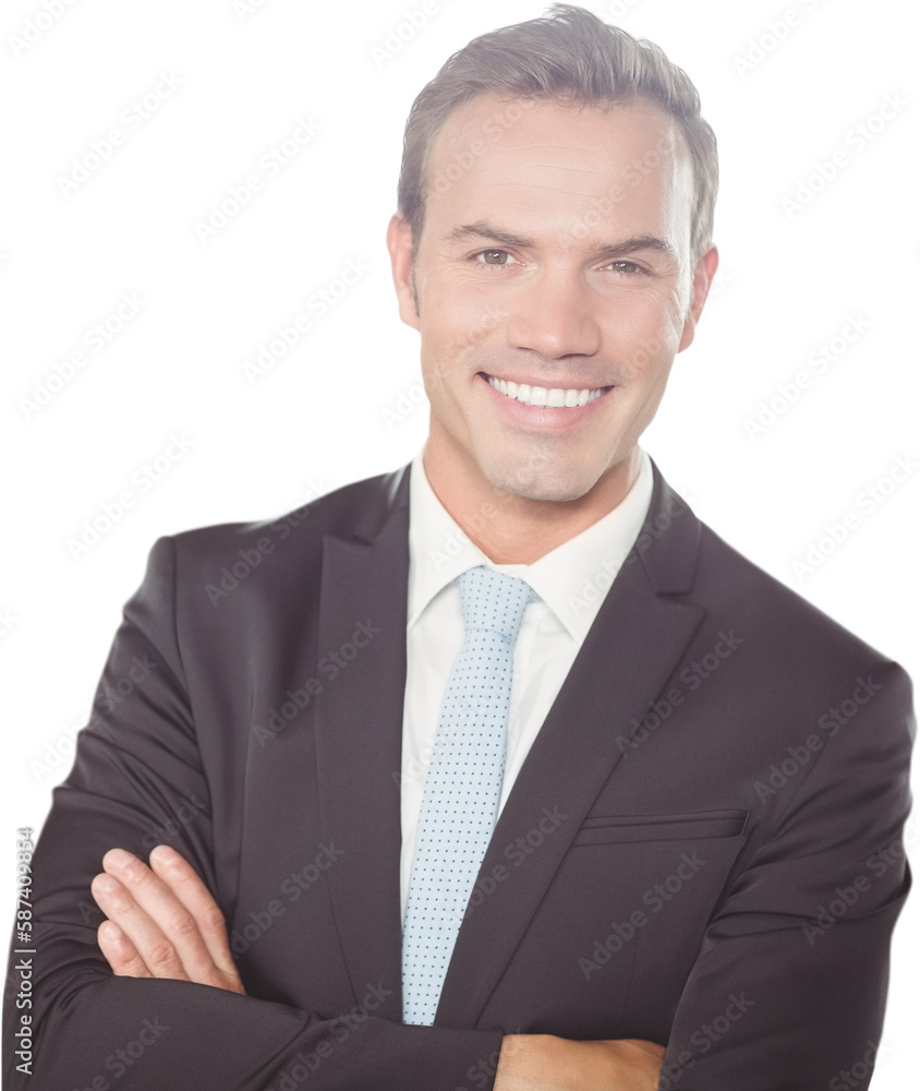 Portrait of smiling businessman Portrait of smiling businessman
