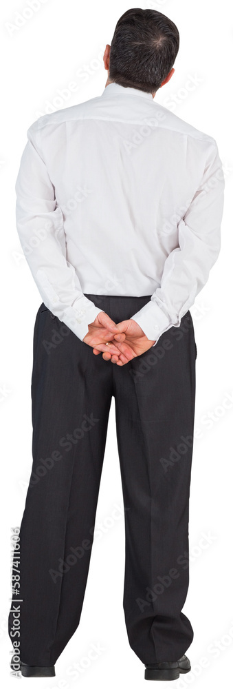 Mature businessman looking and considering Mature businessman looking and considering