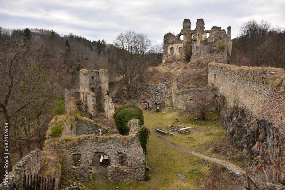 Ruins of the Castle Divci Kamen