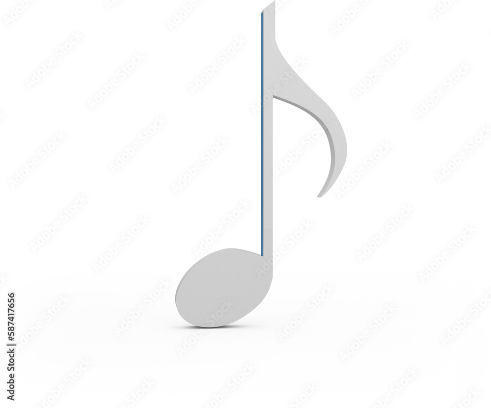 Fototapeta premium Music notes symbol
