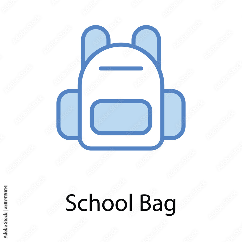 School Bag icon. Suitable for Web Page, Mobile App, UI, UX�and�GUI�design. School Bag icon. Suitable for Web Page, Mobile App, UI, UX�and�GUI�design.