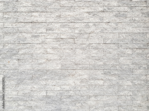 Elegant white brick wall texture background.