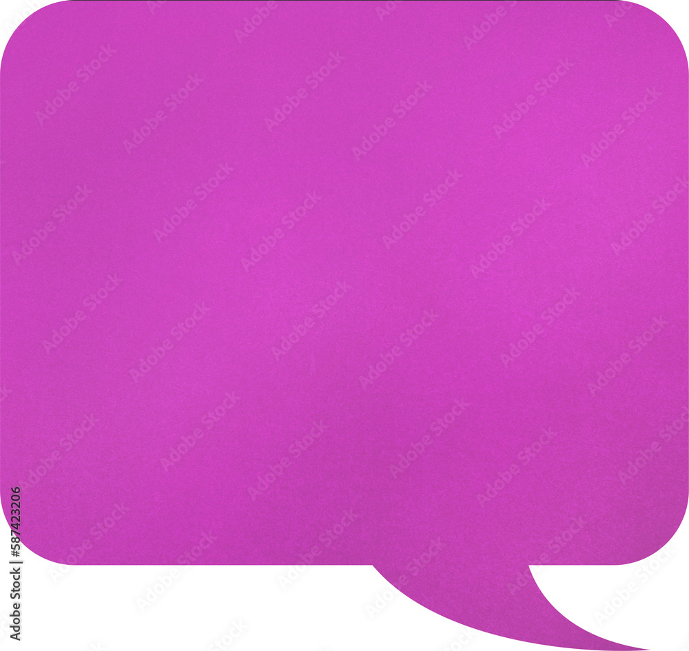 Rectangular speech bubble Rectangular speech bubble