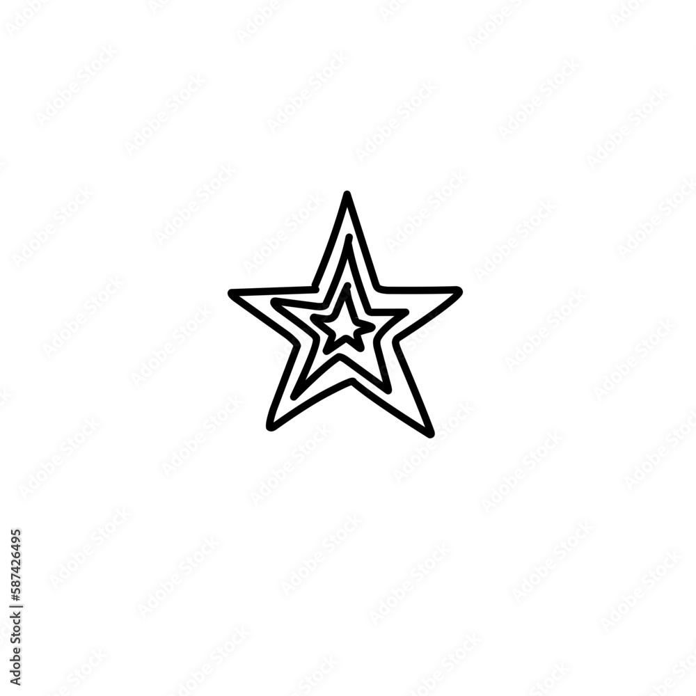 hand drawn stars hand drawn stars