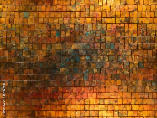 texture  seamless  wall  seamless-texture  scales  mosaic  tiles  colorful  created using generative AI